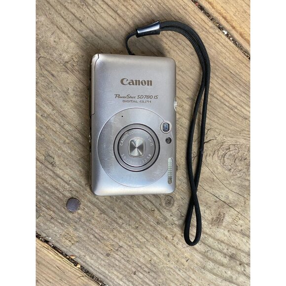 Canon PowerShot SD780 IS Digital ELPH 12.1MP 3x Digital Camera silver UNTESTED - Picture 3 of 9